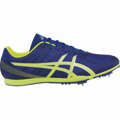 Férfi Asics Heat Chaser Szöges Cipő AS9183724 MélyKék/Sárga